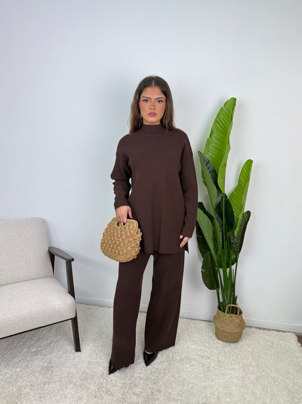 Knitted 2 piece set