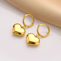 Ela heart earrings