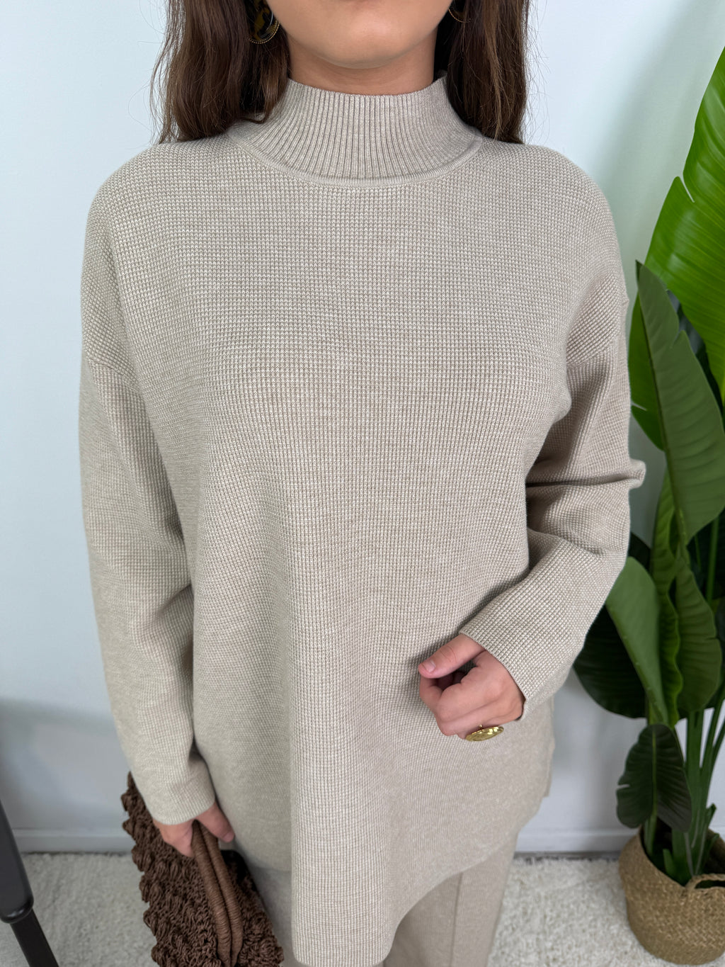 Knitted 2 piece set