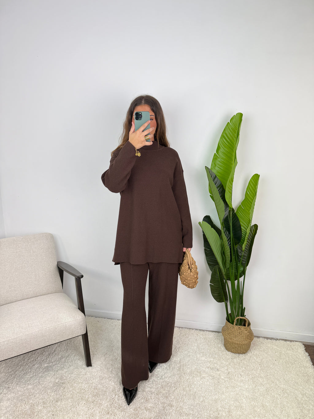Knitted 2 piece set
