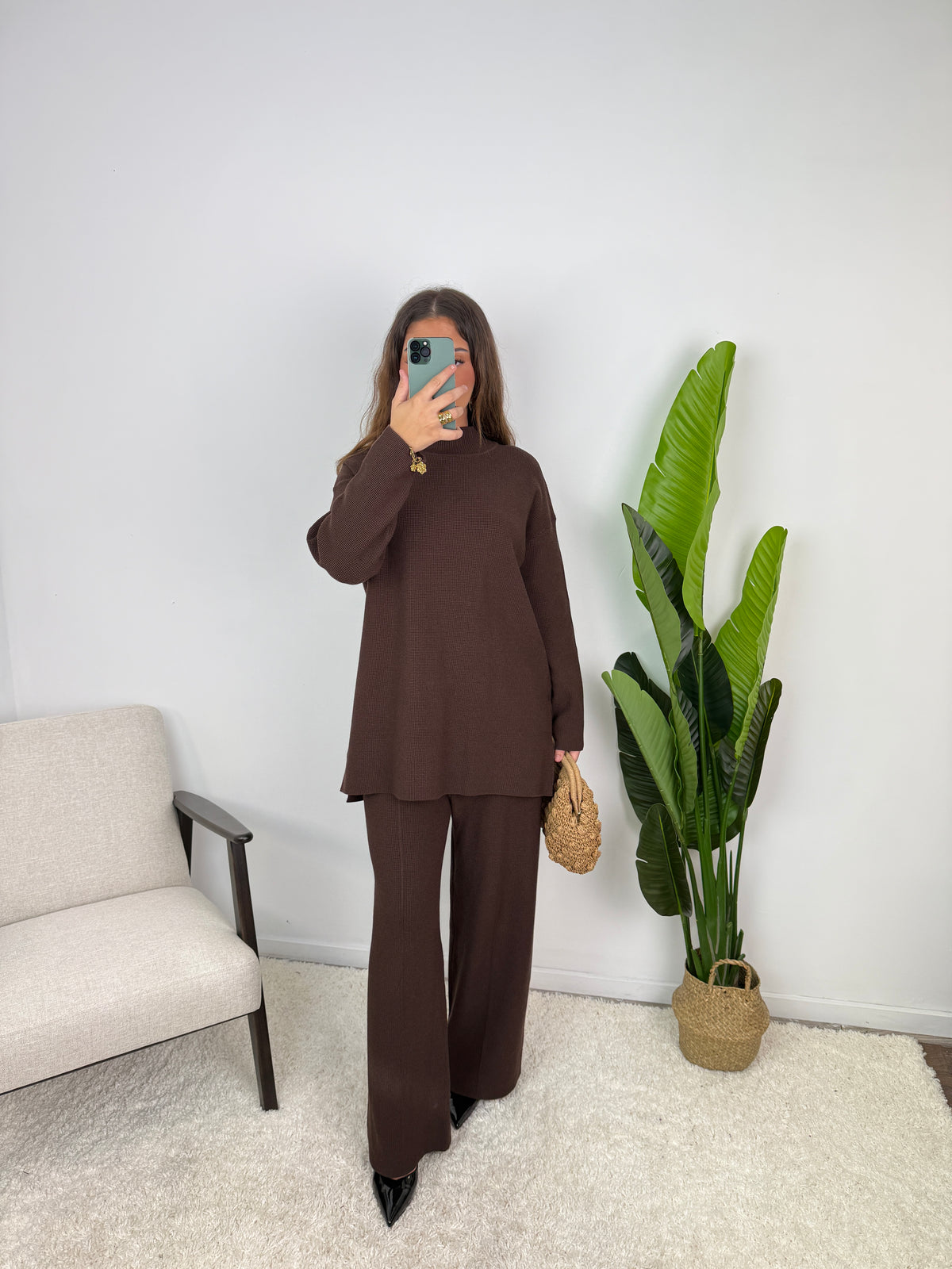 Knitted 2 piece set